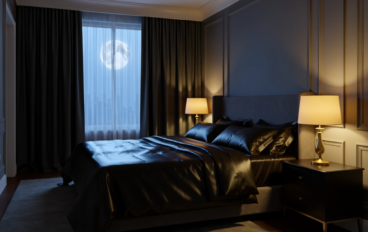 Atmosphère de repos nocturne